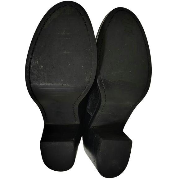 UGG Camden Exotic Calf Hair Leather High Heels Womens Ankle Boots Booties Size 7 - Picture 6 of 8